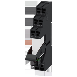 LZS:RT3D4L24 Siemens Steckrelais Komplettgerät DC24V, 1W, LED-Modul rot Produktbild front M