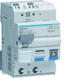 ARF963D Hager AFDD mit FI-LS 1P+N 6kA C- 13A 30mA A 3M Produktbild front S