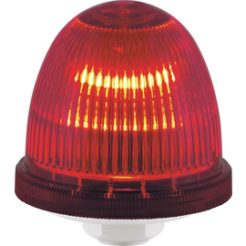 30013 Sirena Dauerlichtl. Ovolux FMT 12- 240V AC/DC5-10W/BA15d,Glühl.,rot,o.Leuc Produktbild front M