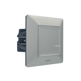 752384A Legrand Valena Life with Netatmo Schalter/Dimmer 2-Leiter Farbe: Alumini Produktbild