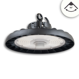 116424 Isoled LED Hallenleuchte FL2, PowerSwitch 120W|150W|200W, 90°, IK10, Produktbild front M