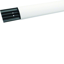 SL1807509016 Tehalit Aufbodenkanal PVC SL18x75mm verkehrsweiß Produktbild front M