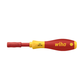 34577 Wiha Wiha Schraubendreher mit Bithalter SoftFinish® electric slimVari Produktbild front M
