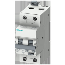 5SU13266FP13 Siemens FI/LS-Schalter, 6 kA, 2P Typ A, 30 mA, B-Char, In: 13A Un Produktbild front M