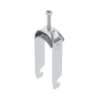 1186937 Obo BS-U2-K-40 ALU Bügelschelle 2056 2-fach 34-40mm Aluminium Produktbild front S