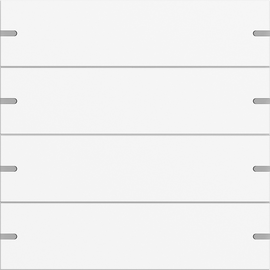 5024927 Gira Wippenset 4f Tastsens.4 TS4 Alum.Reinweiß m(lack.) Produktbild front M