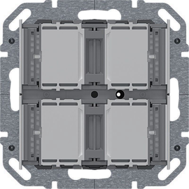 81184000 Berker S.1/B.x/Q.x KNX Taster- Grundmodul Secure TS-GM 4-fach Up Produktbild front M