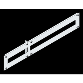 BDS150-1/3 Mehler Blenden Teilungs-Set Breite D Metall, 1/3+ 2/3 geteilt Produktbild front M