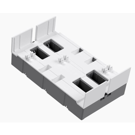 92098187 Wöhner 01605 Befestigungsmodul CRITO, Crossboard bei rückseitiger Eins Produktbild front M