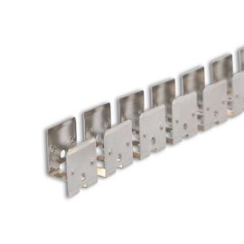 116590 Isoled LED Aufbauprofil gezahnt für NEON Flexband B13H13 100 cm Produktbild front M