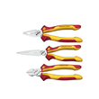 26852 Wiha Zangen Set Professional electric Kombi-, Flachrundzange, Seiten Produktbild front S
