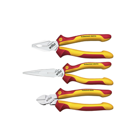 26852 Wiha Zangen Set Professional electric Kombi-, Flachrundzange, Seiten Produktbild front M