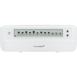 EQ-155511A0 Homematic IP Wired Fußboden heizungscontroller 12 f HmIPW-FALMOT-C12 Produktbild front M