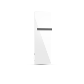 46329 Etherma LAVABATH3-GL-SMART-400-PW Badinfrarotheizung SMART, Glas reinweiß Produktbild front M