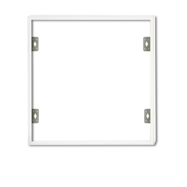 115248 Isoled Aufbaurahmen weiß RAL 9016 LED Panels 625x625 Höhe 7cm Produktbild front M