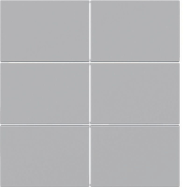 81183080 Berker KNX S.1/B.x Tasten f TS- GM 6-fach polarweiß glänzend Produktbild front M