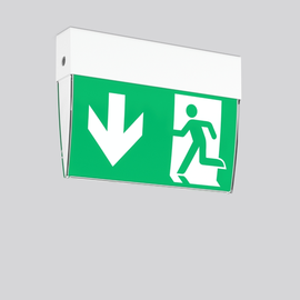 672604.002.F1 RZB Notleuchte Wand- Deckenleuchte GSUN 5 /P LED/3 Produktbild front M