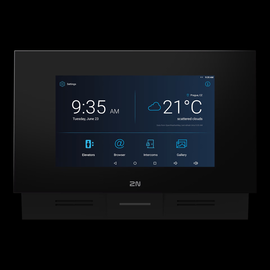 91378375 2N Indoor Touch 2.0-black Produktbild front M