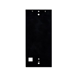 9155062 2N IP Verso-backplate for 2 modules Produktbild front M