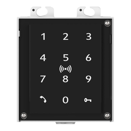 91550946-S 2N IP Verso Touch keypad & RFID 125kHz, Seos Compatible 13.56MHz, Produktbild front M