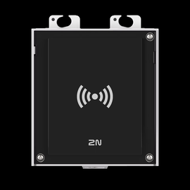 9160344 2N Access Unit 2.0 RFID-125kHz, 13.56MHz, NFC, PICard compatible Produktbild front M