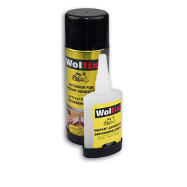 117190 Isoled Cyanacrylat-Kleber 100g + 400ml Aktivator-Spray zur sofortigen Au Produktbild