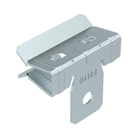 1488263 Obo SCVH 4-10 Trägerklammer mit Befestigungsloch 4-10mm Stahl Zinklamel Produktbild front M