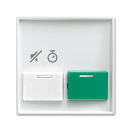 2CKA001724A4360 Busch-Jaeger Zentralscheibe Dienstzimmereinheit 2-fa Produktbild front M