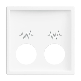2CKA001724A4386 Busch-Jaeger Zentralscheibe Rufeinheit als Diagnosti Produktbild front M
