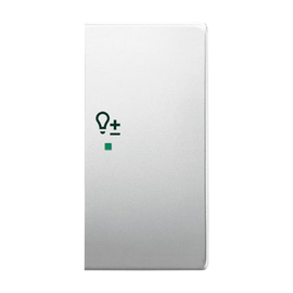 2CKA006220A0423 Busch-Jaeger Wippe 2- fach rechts mit Symbol Dimmer Symbol Di Produktbild front M