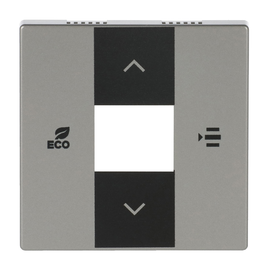 2CKA006220A0429 Busch-Jaeger Zentralscheibe für Fan Coil-Regler edel Produktbild front M