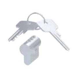 92007991 Bals Betätigungsklappe Schlossgarnitur mit 2 Schlüsseln montie Produktbild front M