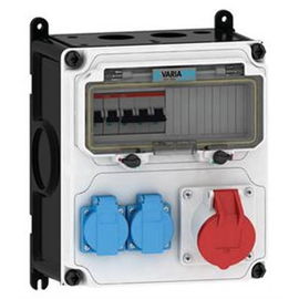 92007712 E-Term Steckdosenkombi VARIABOX WM 0001-2 FI000 IP44 VARIABOX-M B230xH2 Produktbild front M