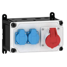 92007751 E-Term Steckdosenkombi VARIABOX WM 0001-2 FI000 IP54 VARIABOX-S B230xH1 Produktbild front M