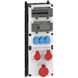 92007764 E-Term Steckdosenkombi VARIABOX WM 0111-3 FI063 IP54 VARIABOX-XXL B230x Produktbild front M