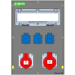 92009368 E-Term Vollgummiverteiler MODBOX WM 0011-3 FI040 IP44 MODBOX-L B3 Produktbild