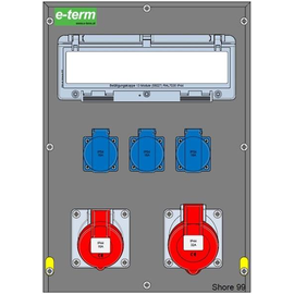 92009368 E-Term Vollgummiverteiler MODBOX WM 0011-3 FI040 IP44 MODBOX-L B3 Produktbild