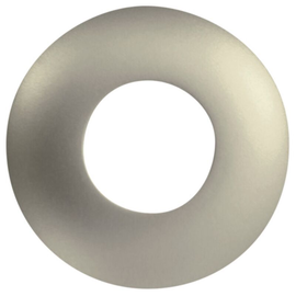 92346 B.E.G. BEG 92346 Abdeckring PD9 Ø 45 mm Edelstahl-Optik Zubehör Produktbild front M