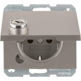 41637004 Berker Steckdose SCHUKO  m STK KD SLß K.5 ed gl Produktbild