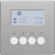 85745124 Berker KNX-Funk Jalousie- Schaltuhr quicklink Berker Q.1/Q.3 alu, Produktbild front S