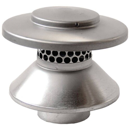 11DHR0160 Pichler PI Dachhaube DHR verzinkt DN 160 Produktbild Front View L