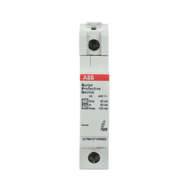 2CTB815710R5300 ABB Kombi-Ableiter T1-T2 Summenfunkenstrecke 1-polig 50 kA Iimp Produktbild front M