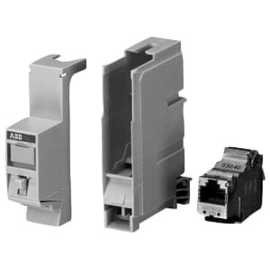 2CPX038625R9999 ABB Patchmodul RJ45 REG Zubehör Produktbild front M