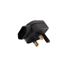158/sw KaiserLeitungen Fix-Adapter England 13 Amp.+ 3 A.Sicherung auf Euro Produktbild front M