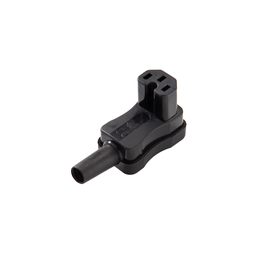 797/sw KaiserLeitungen Warmgerätedose C 15, 120°/10 Amp., mit Schutzkontakt, ab Produktbild front M