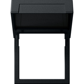 2658005 Gira Montagerahmen KD System 55 Schwarz m Produktbild front M