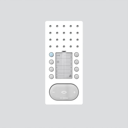 200044423-00 Siedle BFC 850-0 WH/W Bus- Freisprechtelefon Comfort Intercom Produktbild