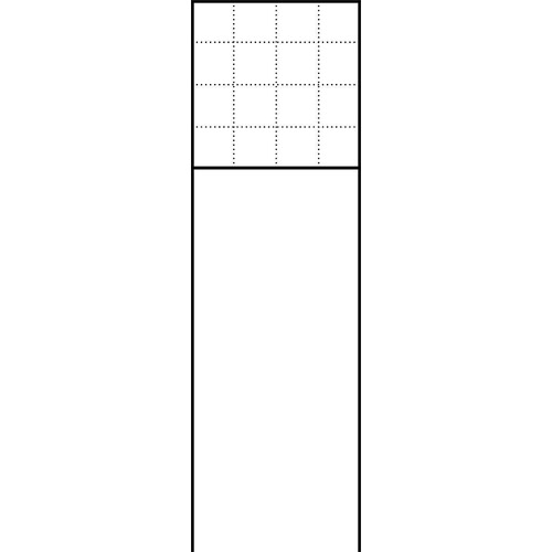 210005007-00 Siedle BG/SR 611-4/4-0 AG Freistehender Briefkasten mit Standrohr Produktbild Front View L
