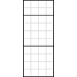 200023030-00 Siedle BGA 611-4/10-0 W Briefkasten-Modul-Gehäuse Aufputz Produktbild
