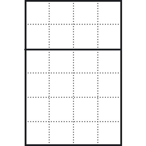 200023012-00 Siedle BGA 611-4/6-0 SM Briefkasten-Modul-Gehäuse Aufputz Produktbild Front View L